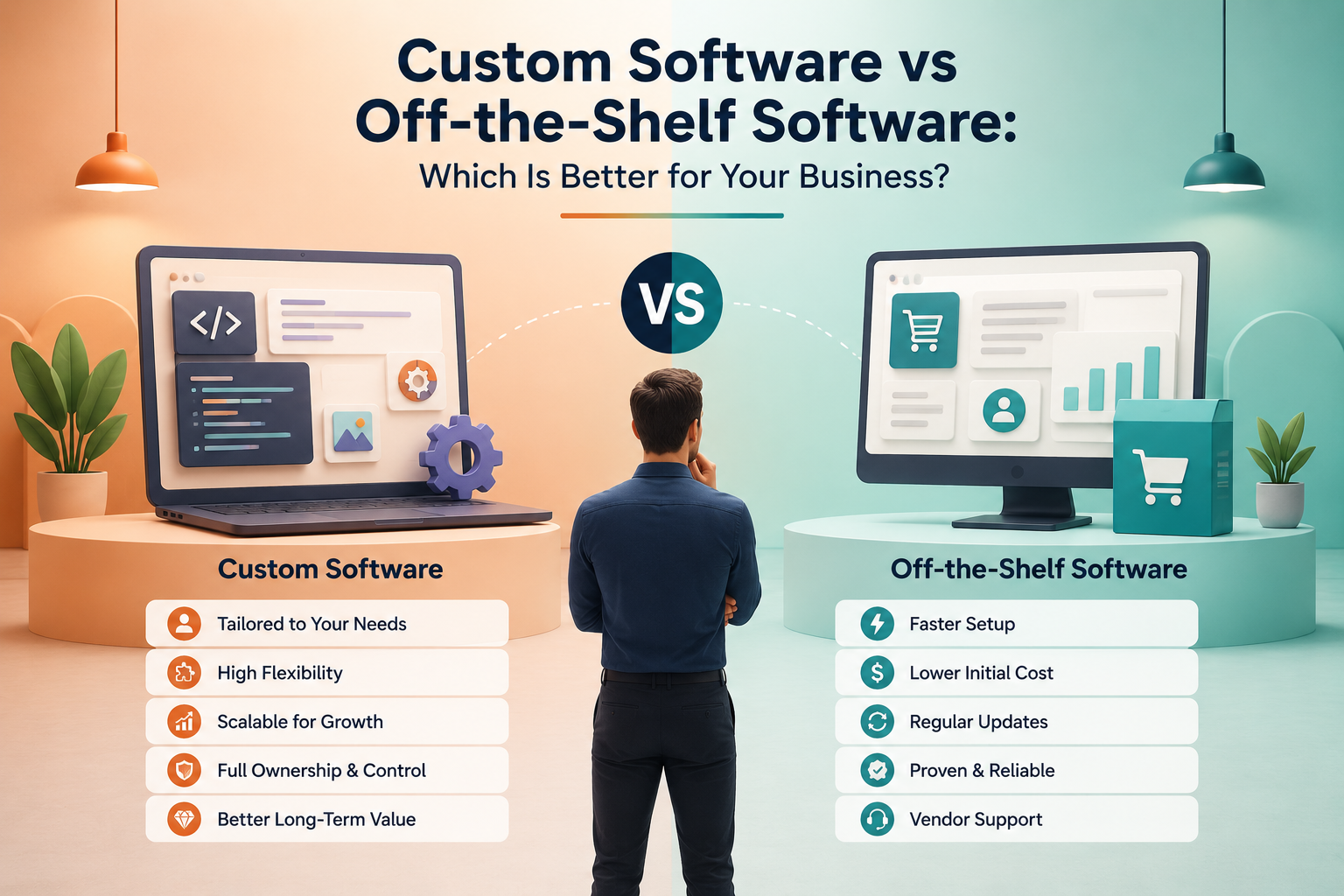Custom Software vs Off-the-Shelf Software: Which Is Better?