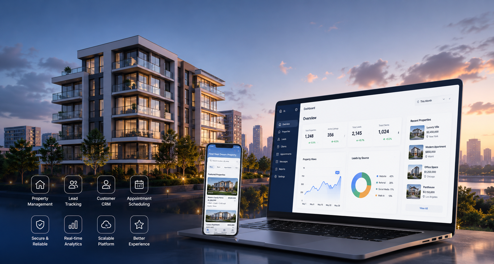Real Estate Property Management Platform