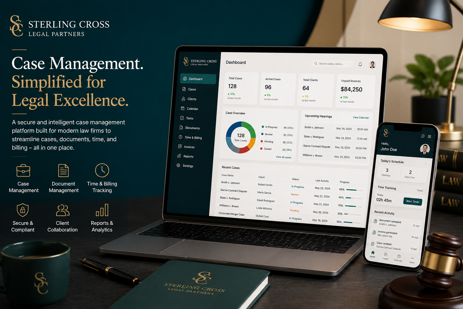 Modernizing Case Management for Sterling & Cross Legal Partners Across 5 Offices